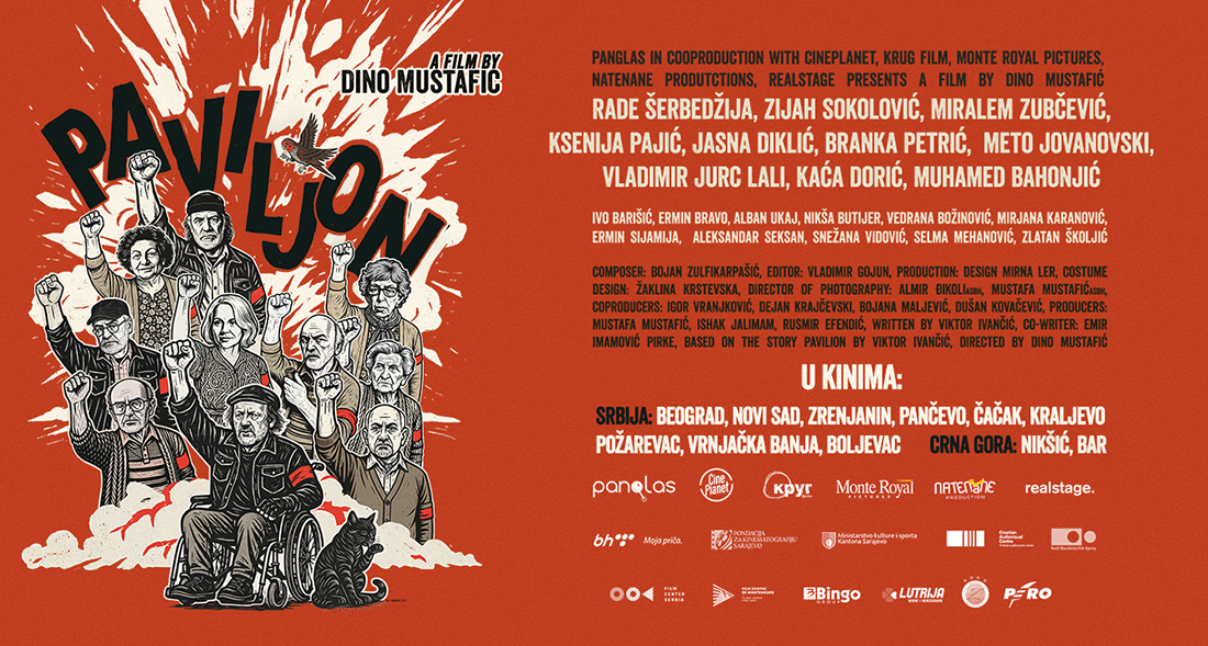 Plakat filma „Paviljon“ reditelja Dine Mustafića