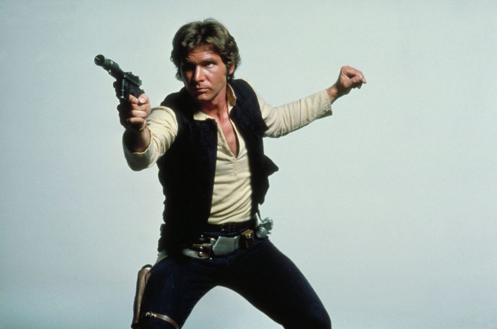 Harrison Ford, američki filmski glumac poznat po ulogama Hana Sola i Indiane Jonesa.